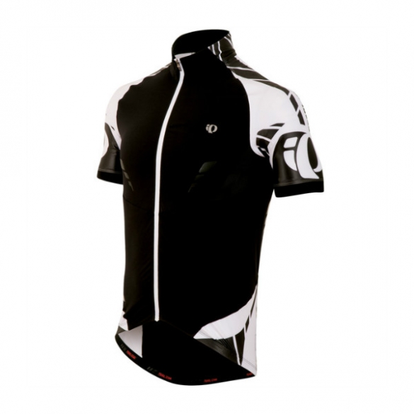Pear Izumi PRO Leader fietsshirt korte mouw black white PI11121202065